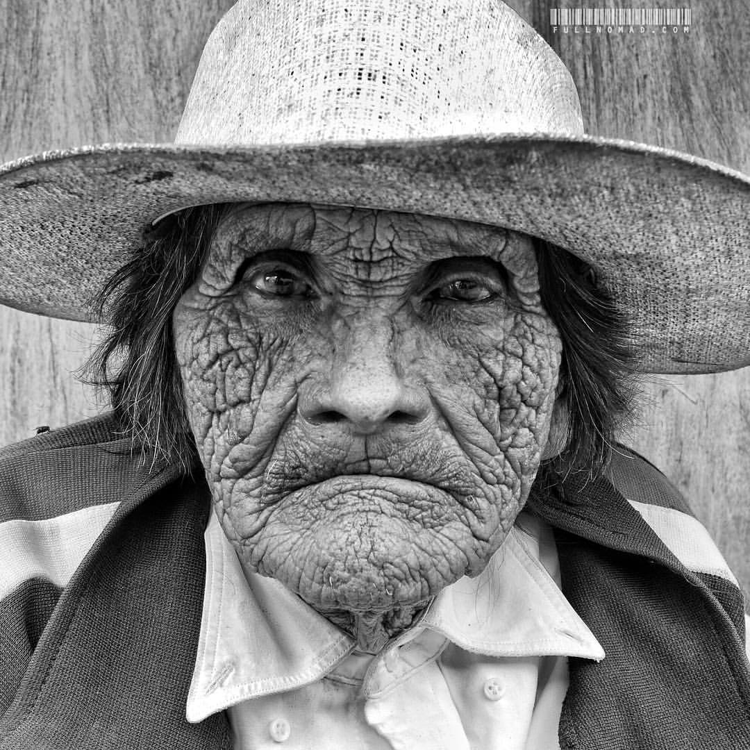 This man was begging for money in San Miguel de Allende, likely because he's too old to work anymore. I guarantee you he's never felt a day of entitlement in his life. He hopes for help, but he didn't seem to feel he was entitled to it. I paid him for this picture.