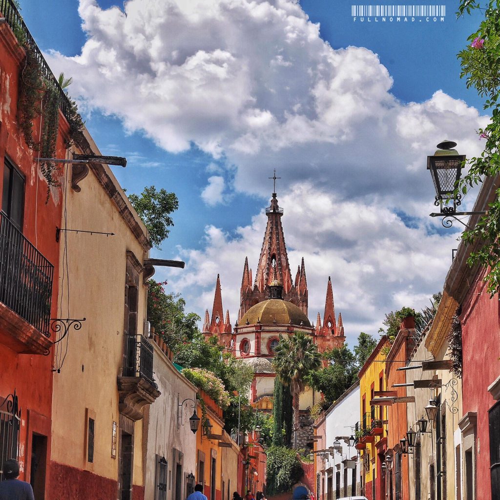 And this is San Miguel de Allende. It's certainly a pretty city.