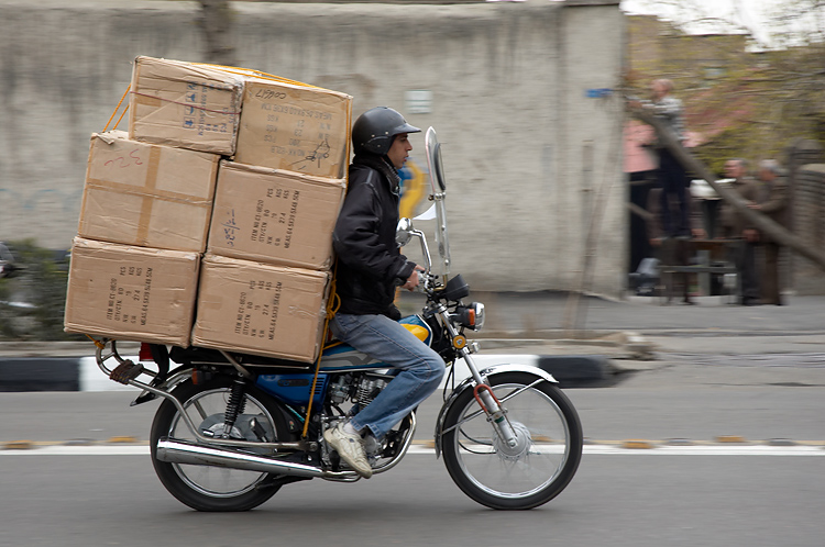 Moving! Photo by Kamyar Adl in Tehran, on Flicker as KamShots.