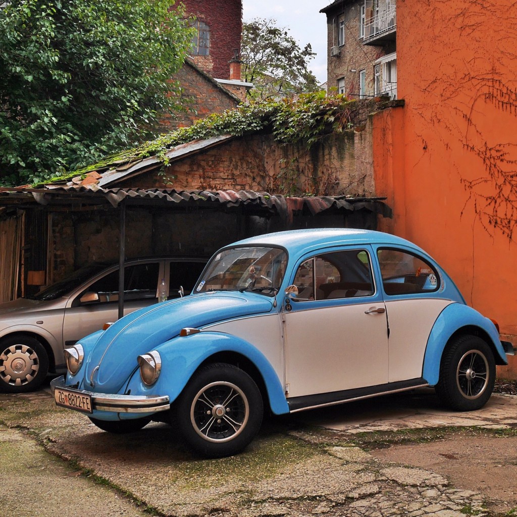 But how can I be bummed when awesome old VW bugs like this are hiding down a little side street in a back alley in Croatia, and I found it?