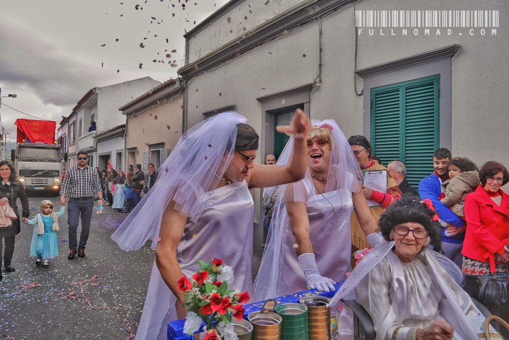 I happened upon a Mardi Gras parade in the last two hours of my car rental in the Azores, and this was the scene that stands out for me. I remember their loud laughter and how everyone around me laughed too. Would this moment even be remembered in 20 years had I not taken the photograph? In fact, taking the photograph makes me remember the cobblestone that nearly tripped me, the family I had to ask for permission to budge through for the picture, the policeman I talked to in trying to find out why this parade was happening, and it even brings back my last attempts to photograph the stone fences on rolling hills with the ocean as a backdrop in the dying light of a cloudy evening in early February. A photograph doesn’t steal moments, it completes them like pieces of puzzles.